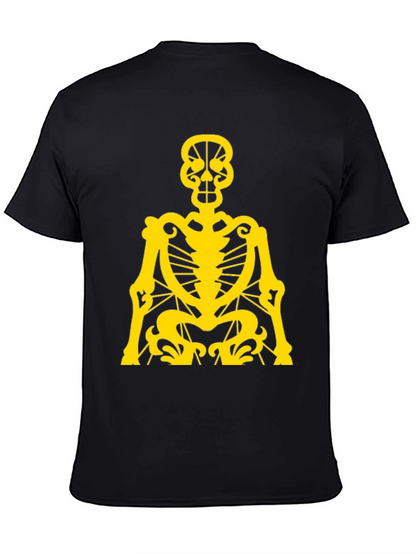 Skeleton Graphic Tee - Black