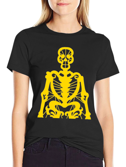 Skeleton Graphic Tee - Black
