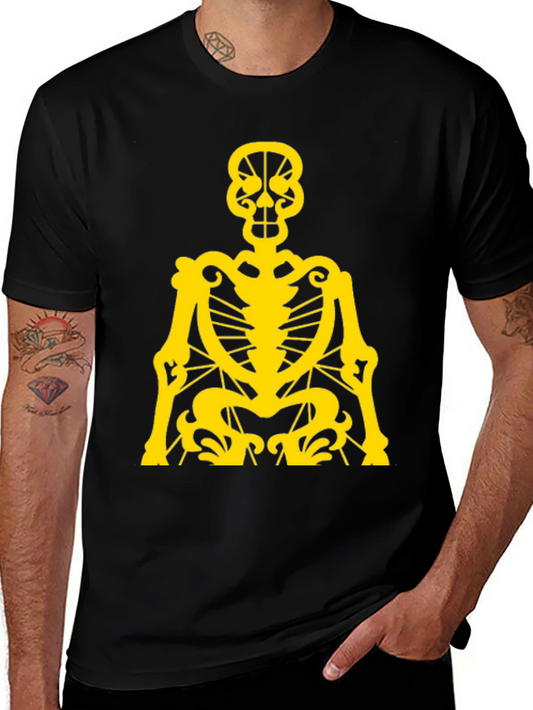 Skeleton Graphic Tee - Black