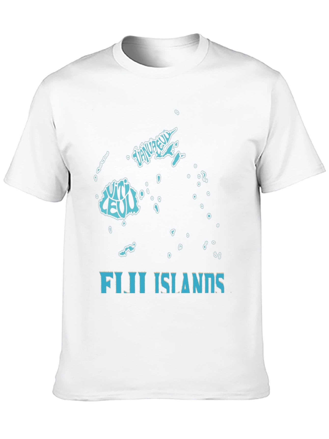 Fiji Islands Map Graphic T-Shirt