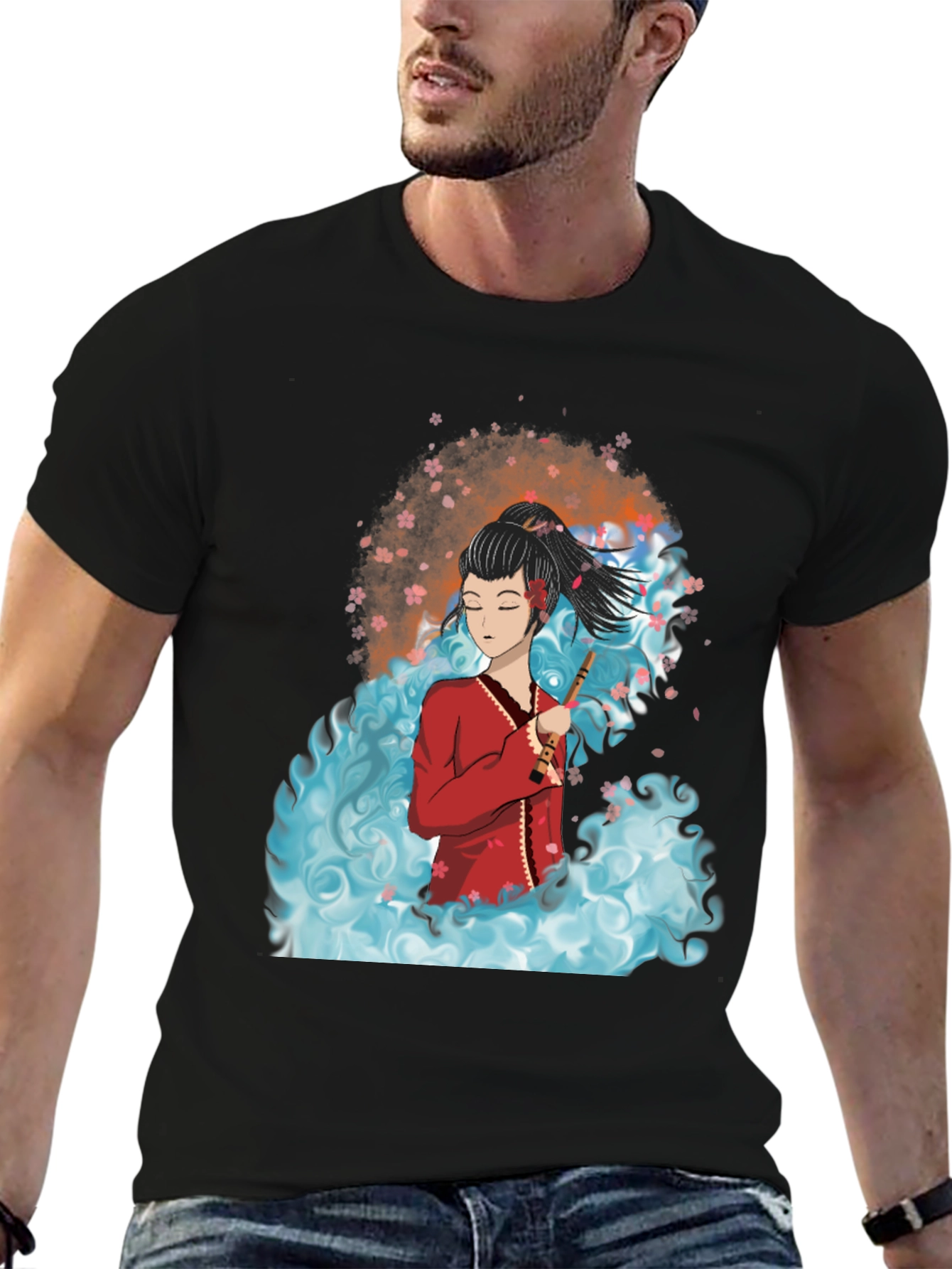 Anime Girl T-Shirt - Unique Graphic Tee