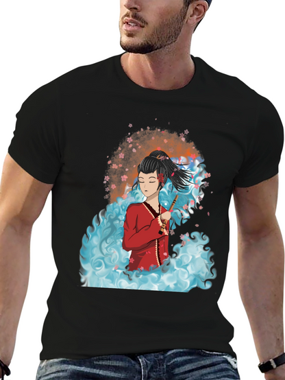 Anime Girl T-Shirt - Unique Graphic Tee