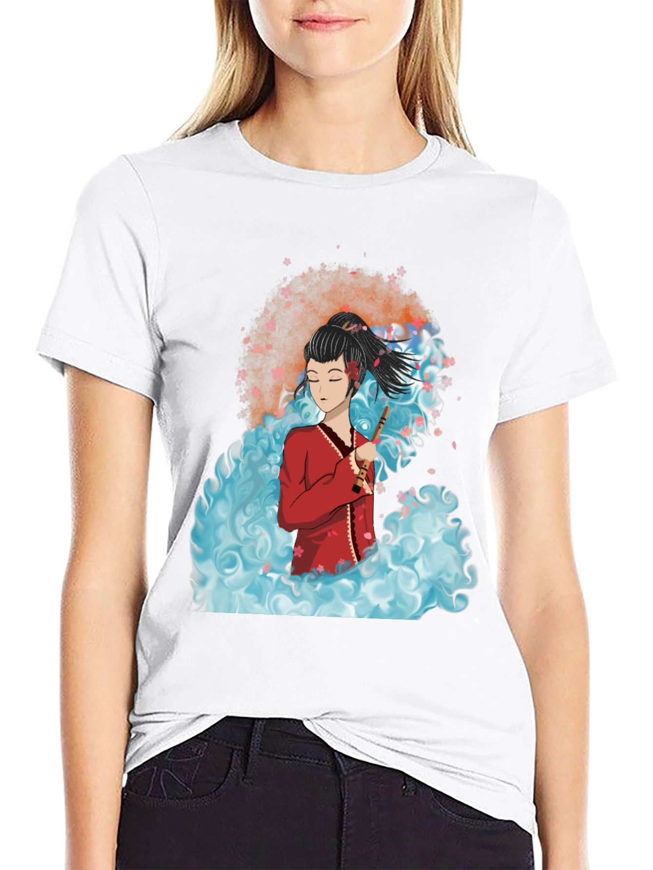Anime Girl T-Shirt - Unique Graphic Tee