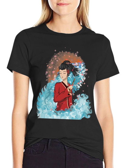 Anime Girl T-Shirt - Unique Graphic Tee