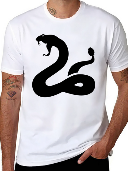 Black Snake Graphic T-Shirt