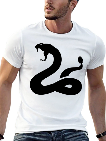 Black Snake Graphic T-Shirt