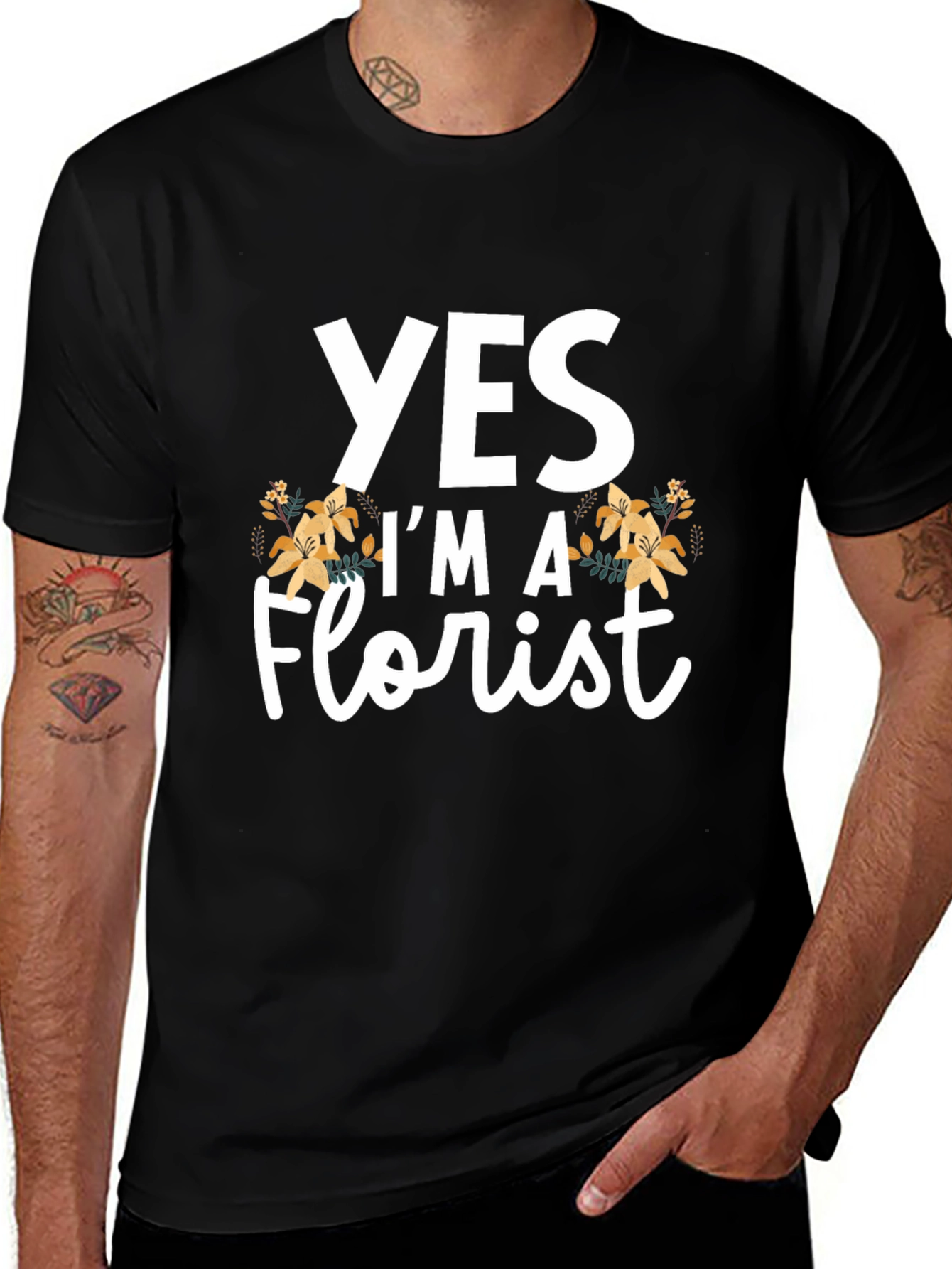 Yes Im a Florist T-Shirt