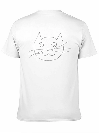 Cool Cat Tee - Black Graphic T-Shirt