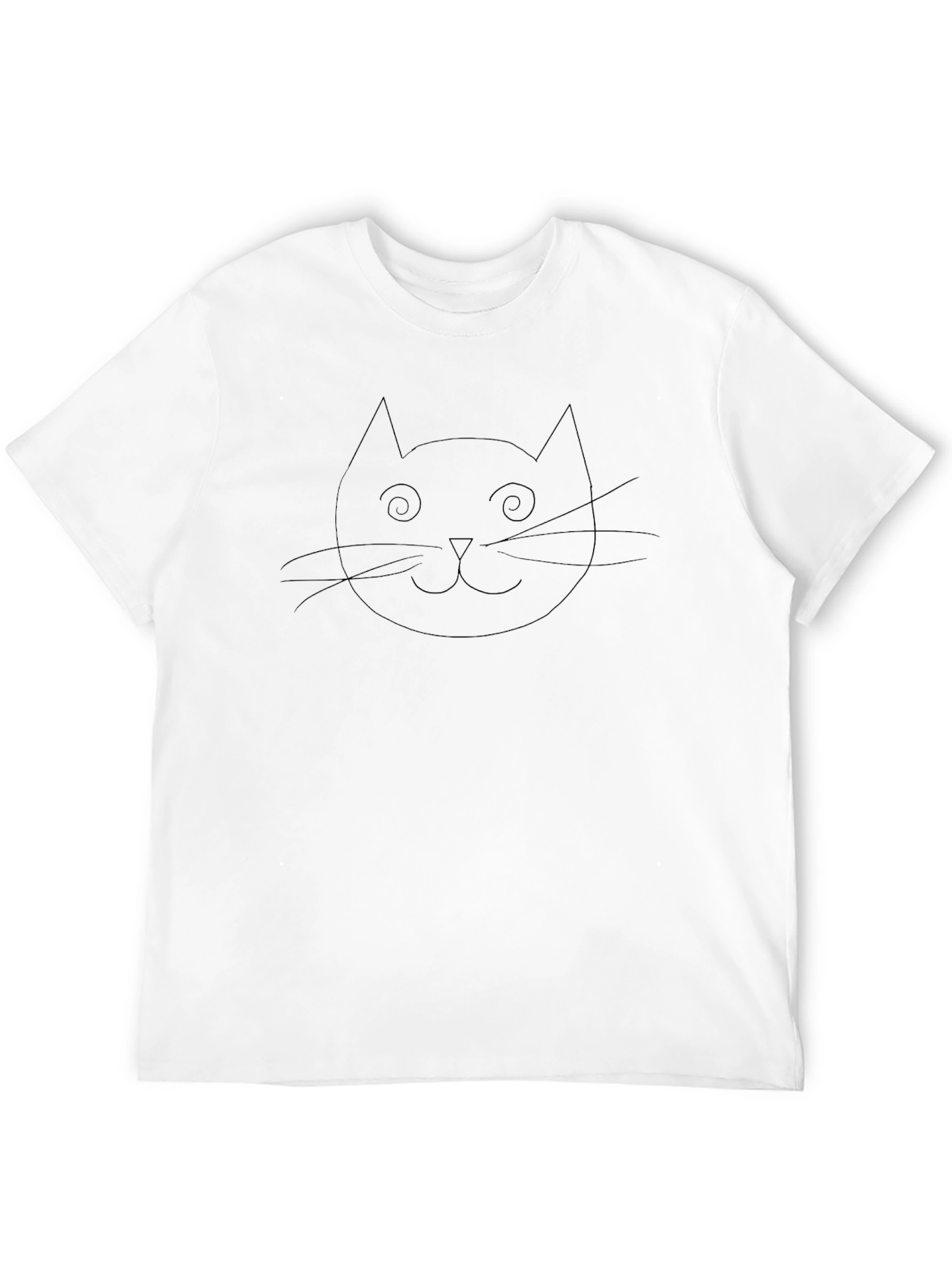 Cool Cat Tee - Black Graphic T-Shirt
