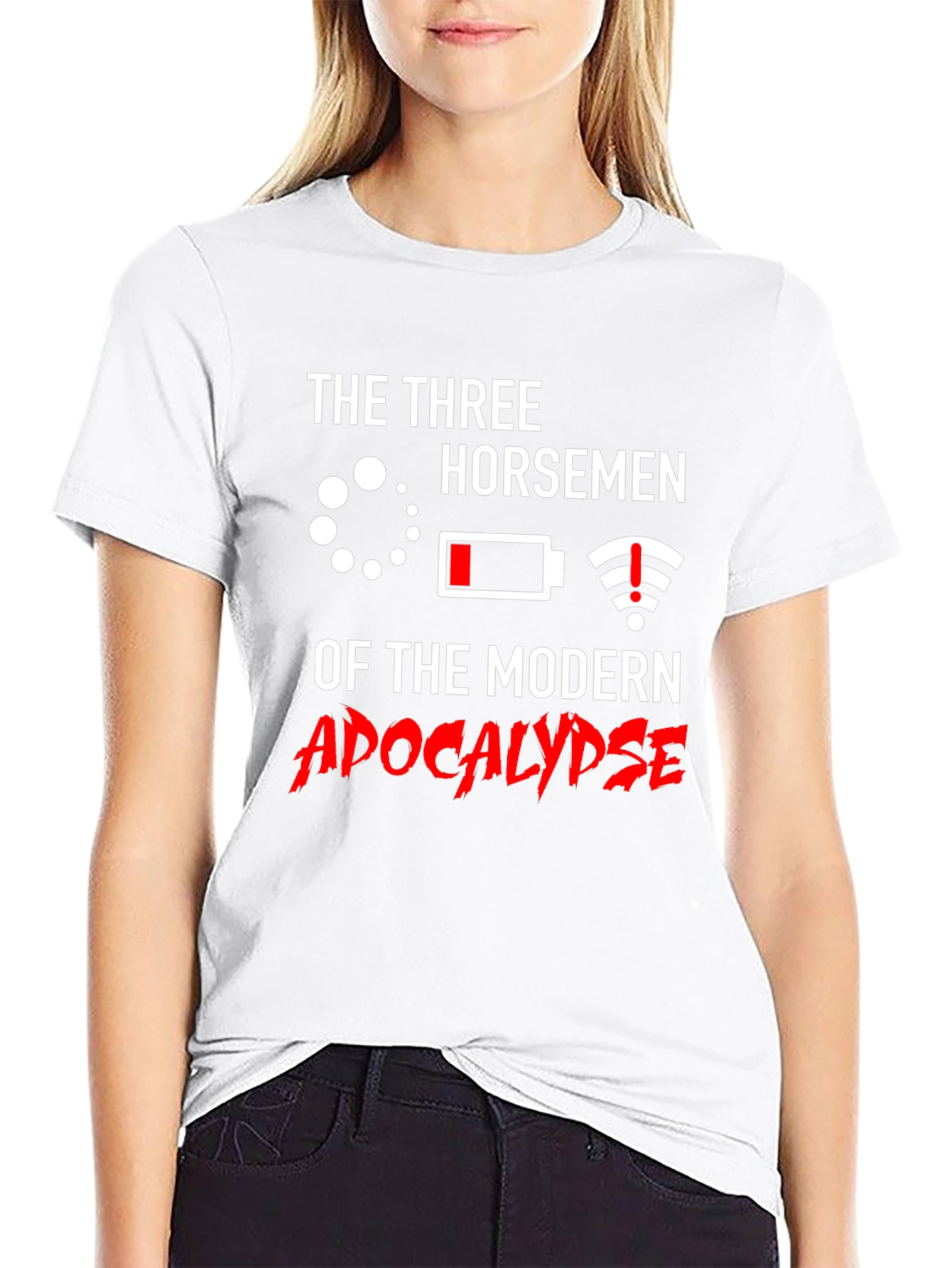 The Three Horsemen of the Modern Apocalypse T-Shirt