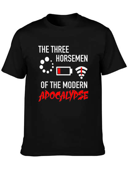 The Three Horsemen of the Modern Apocalypse T-Shirt