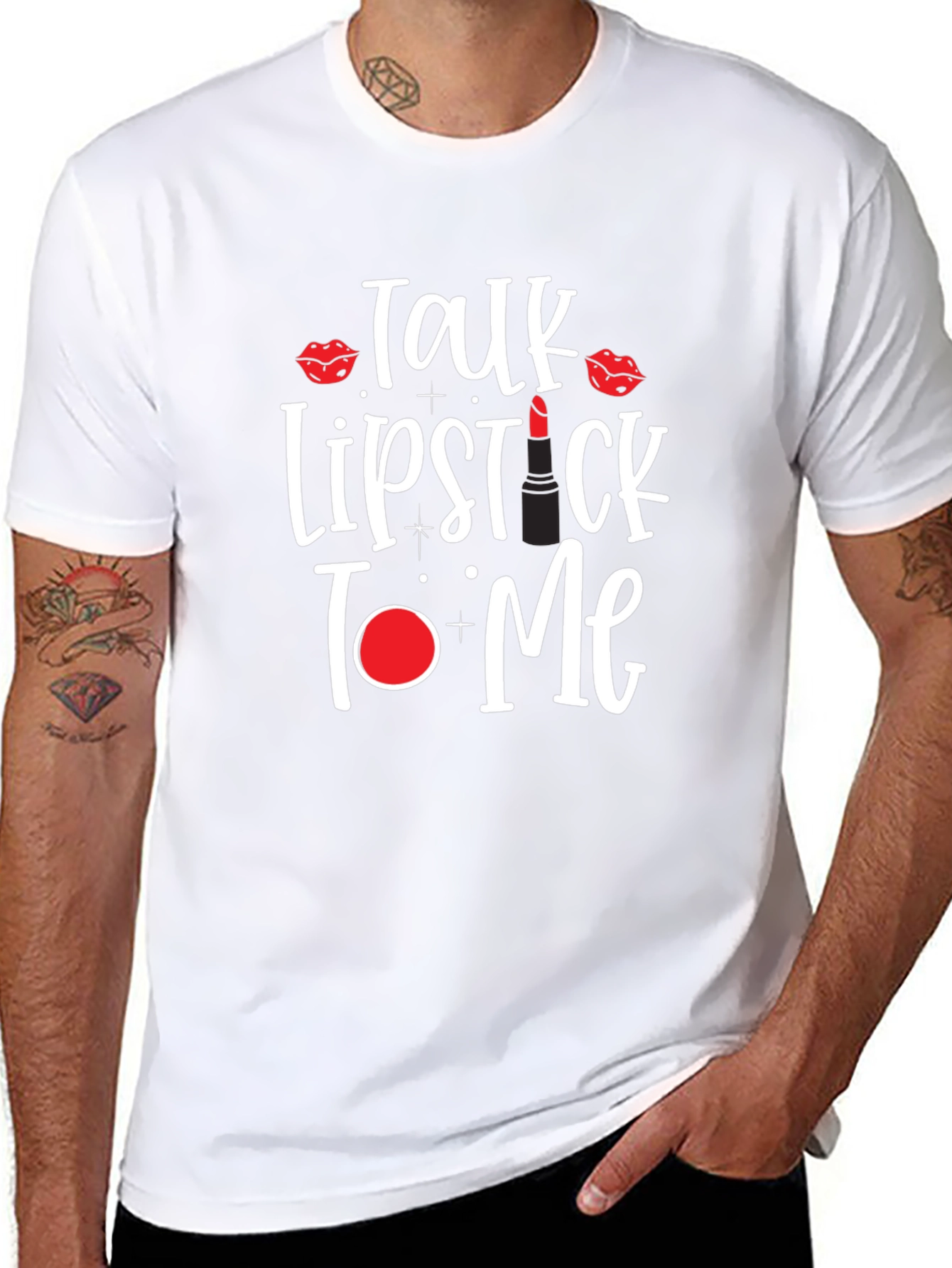 Talk Lipstick to Me T-Shirt