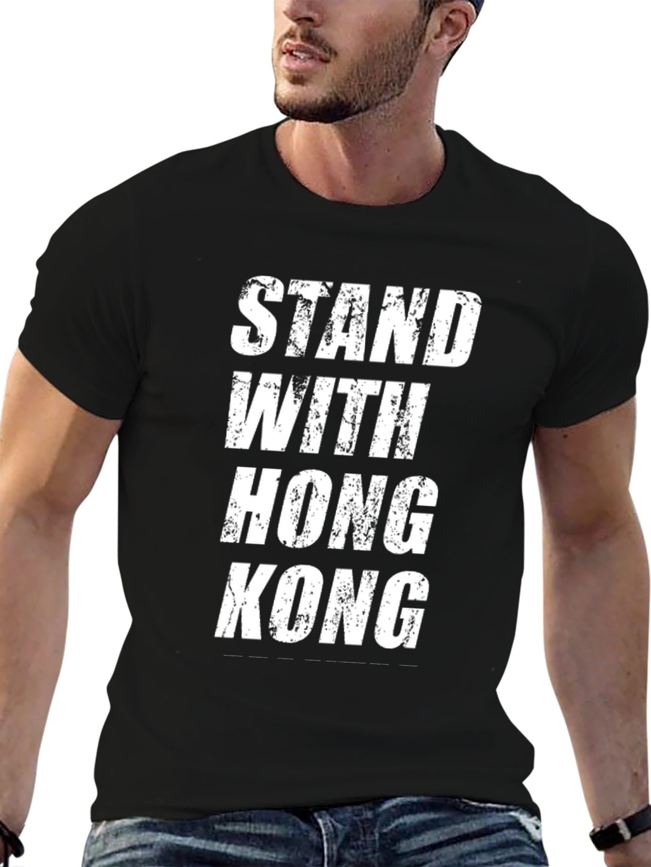 Stand With Hong Kong Graphic Tee - Activism T-Shirt