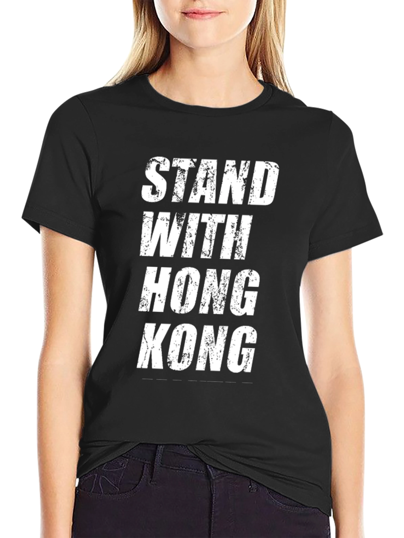 Stand With Hong Kong Graphic Tee - Activism T-Shirt
