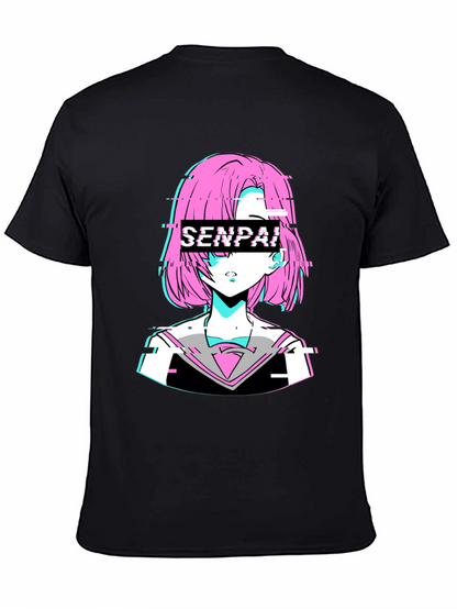 Senpai Anime Graphic T-Shirt
