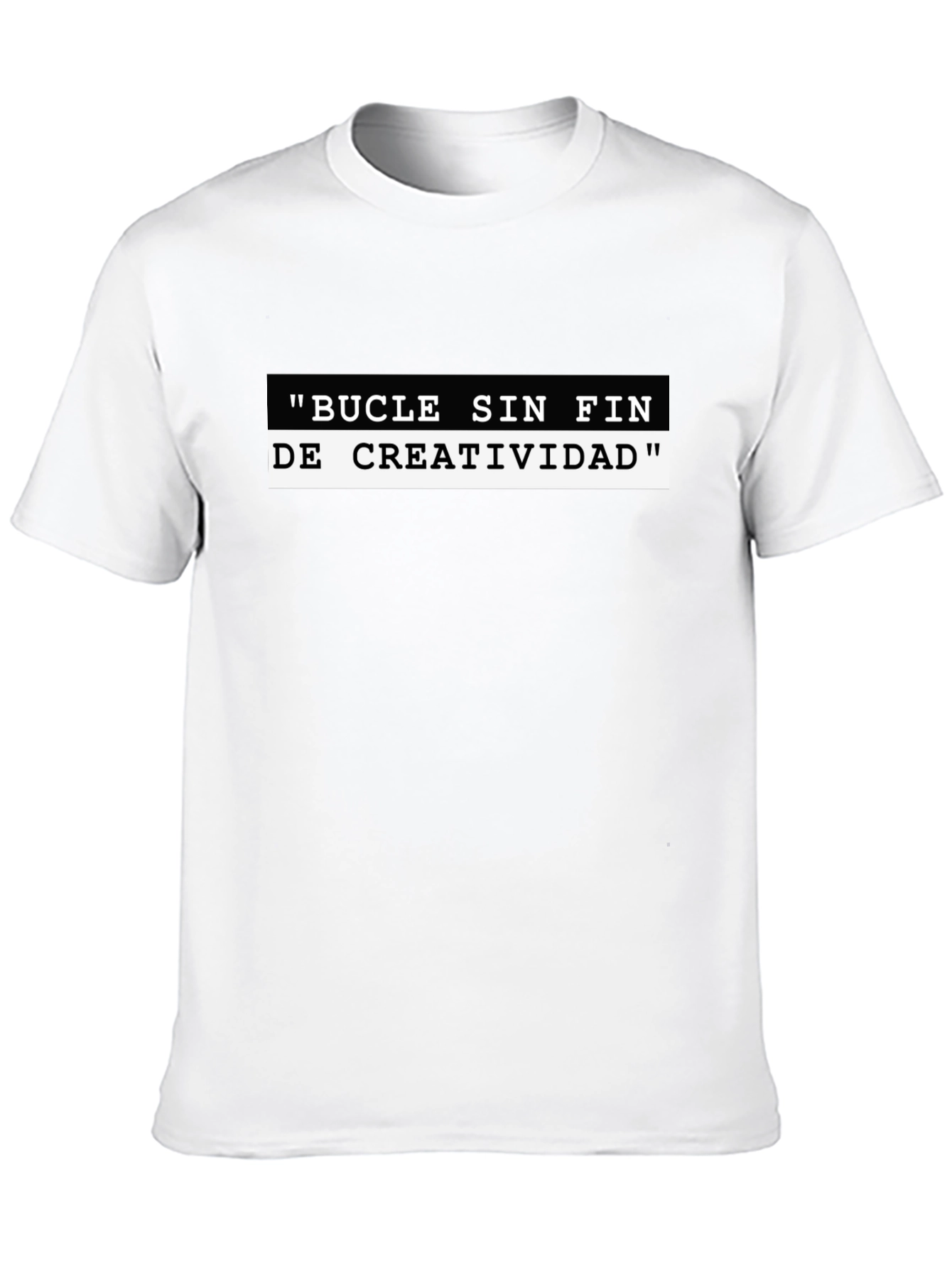 Creative Loop Black Graphic Tee