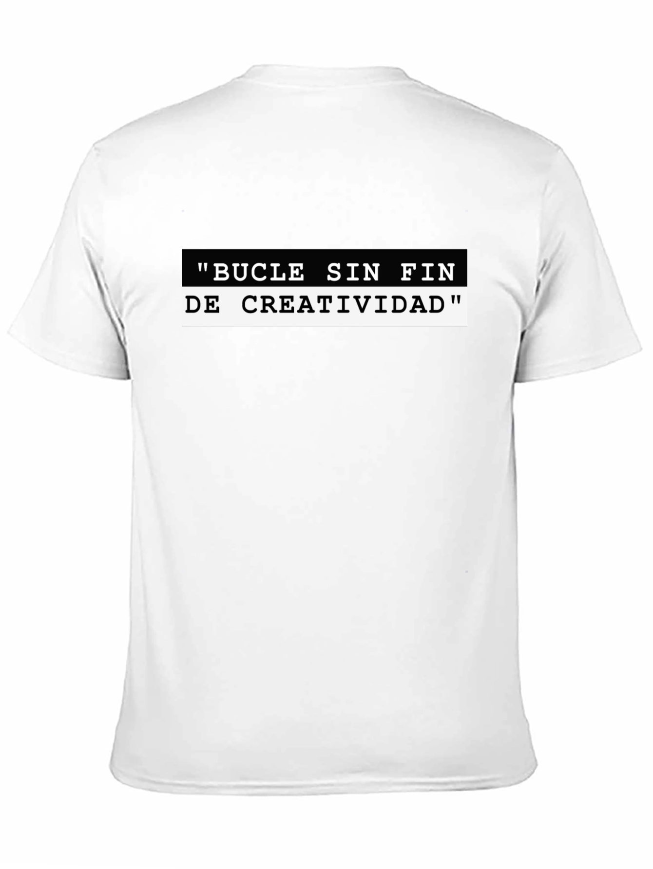 Creative Loop Black Graphic Tee
