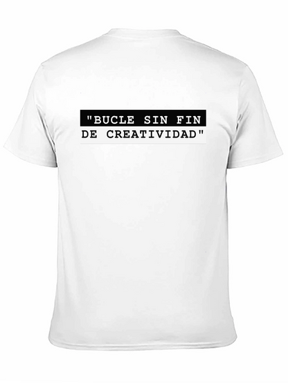 Creative Loop Black Graphic Tee