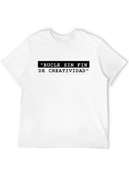 Creative Loop Black Graphic Tee