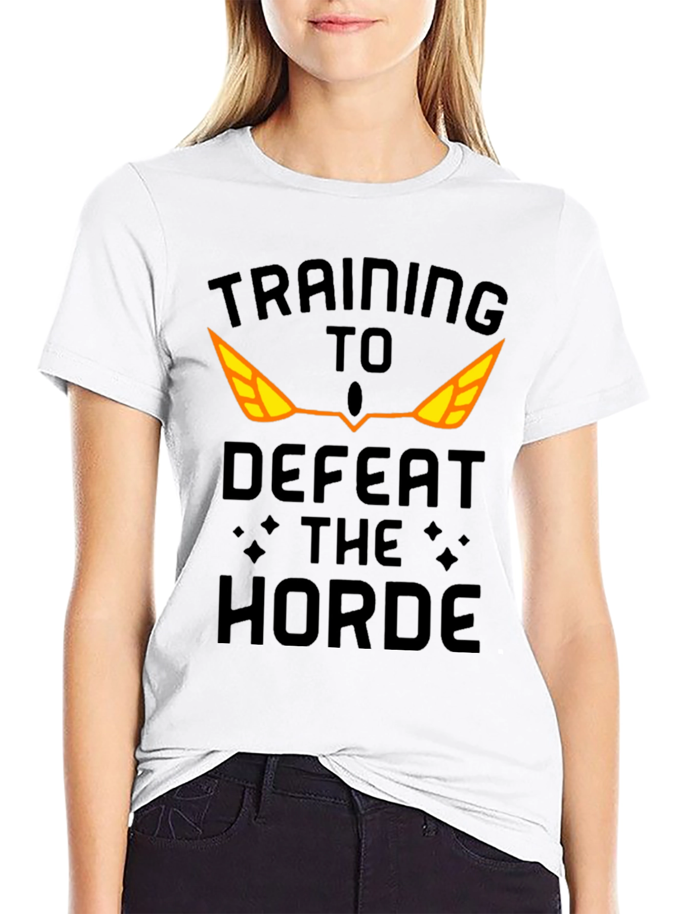 Training to Defeat the Horde Graphic T-Shirt