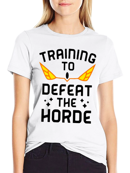 Training to Defeat the Horde Graphic T-Shirt