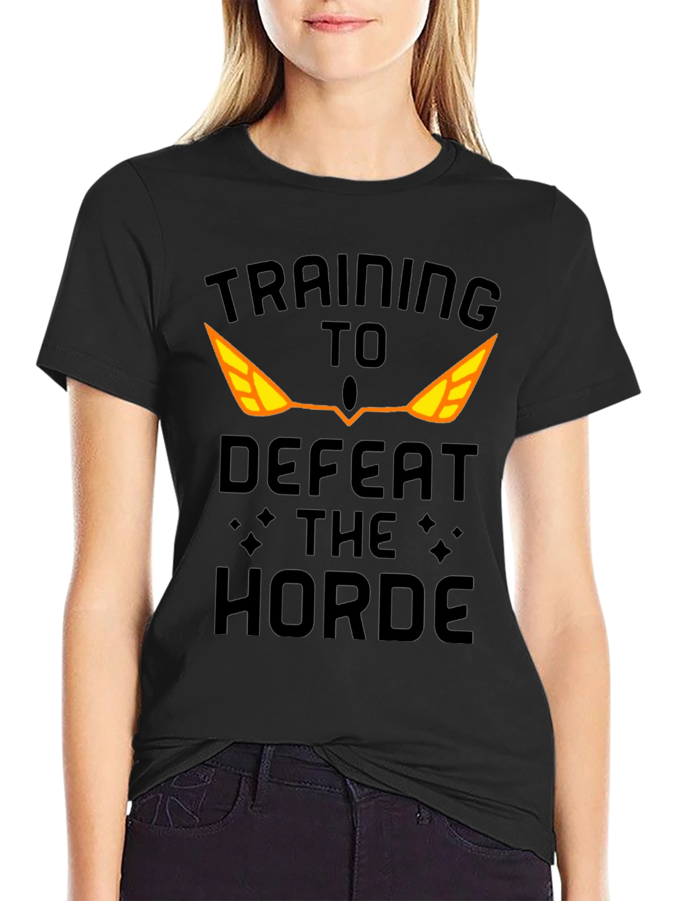Training to Defeat the Horde Graphic T-Shirt