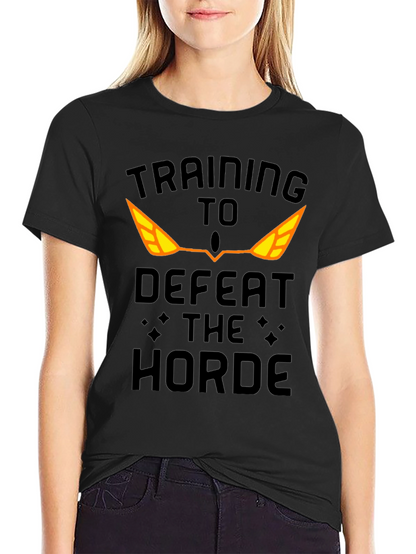 Training to Defeat the Horde Graphic T-Shirt
