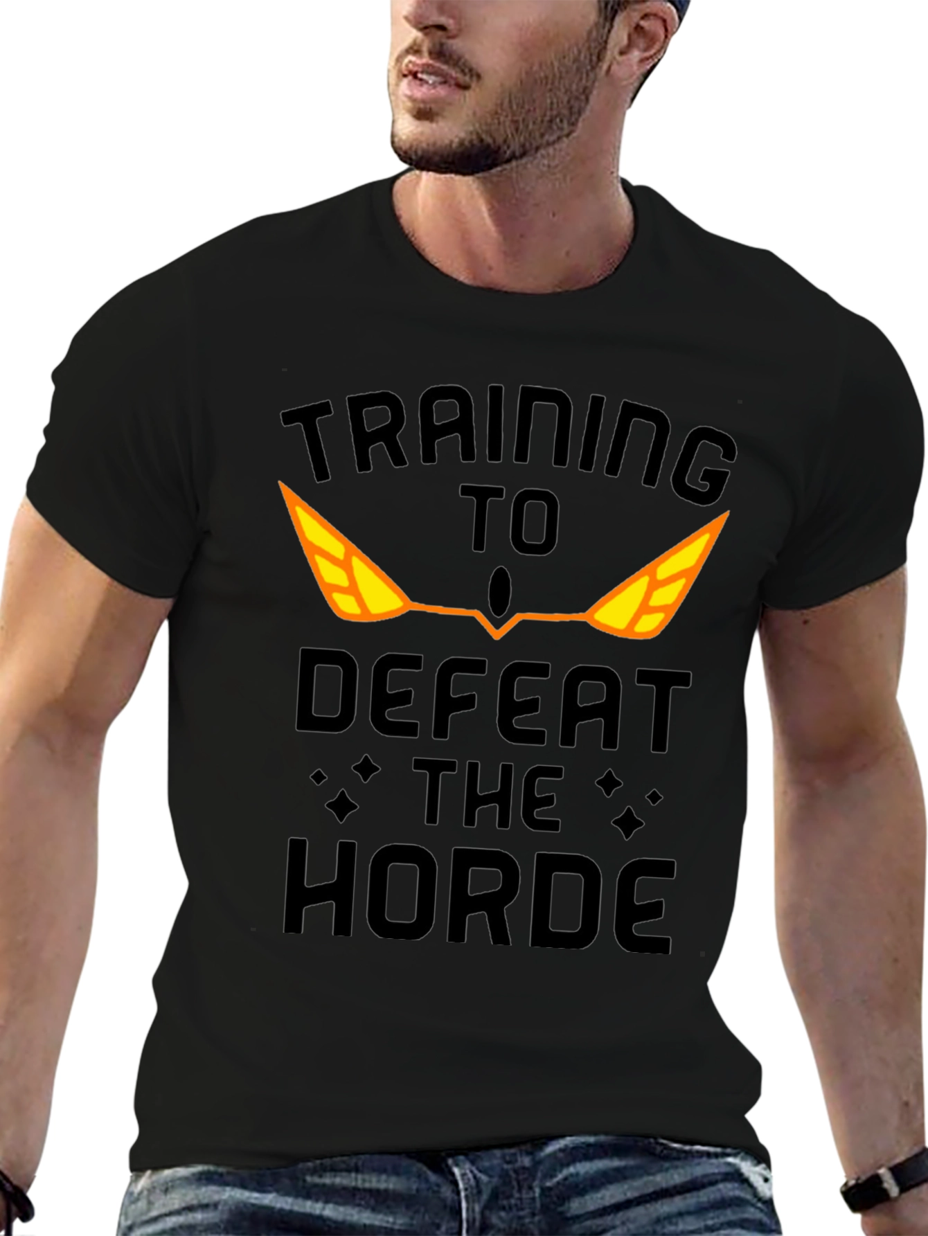 Training to Defeat the Horde Graphic T-Shirt