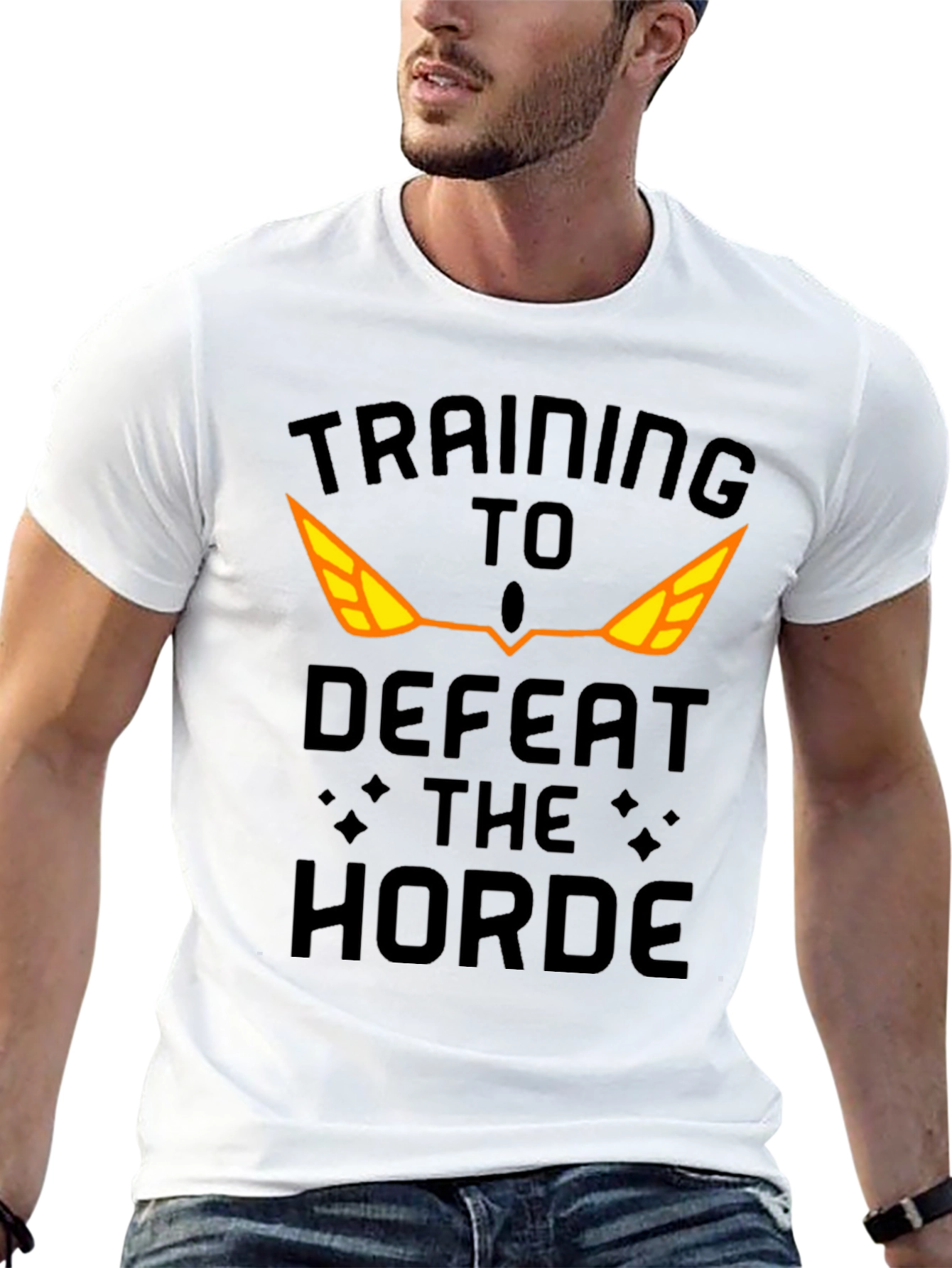 Training to Defeat the Horde Graphic T-Shirt