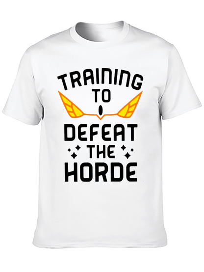 Training to Defeat the Horde Graphic T-Shirt