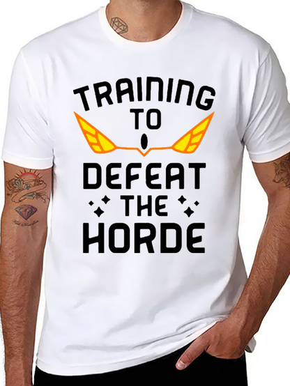 Training to Defeat the Horde Graphic T-Shirt