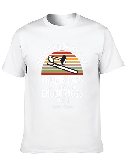 Never Look at the Trombones T-Shirt