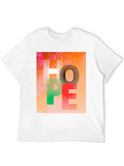 Hope Graphic Print Crew Neck T-Shirt