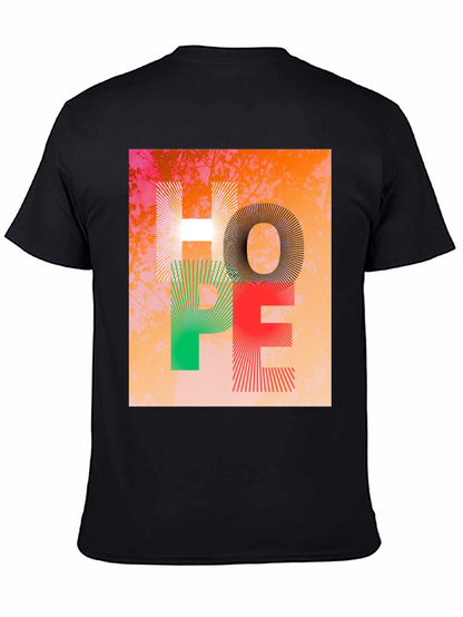 Hope Graphic Print Crew Neck T-Shirt