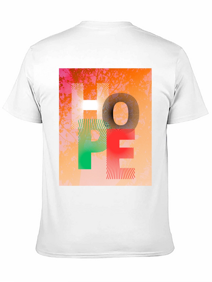 Hope Graphic Print Crew Neck T-Shirt
