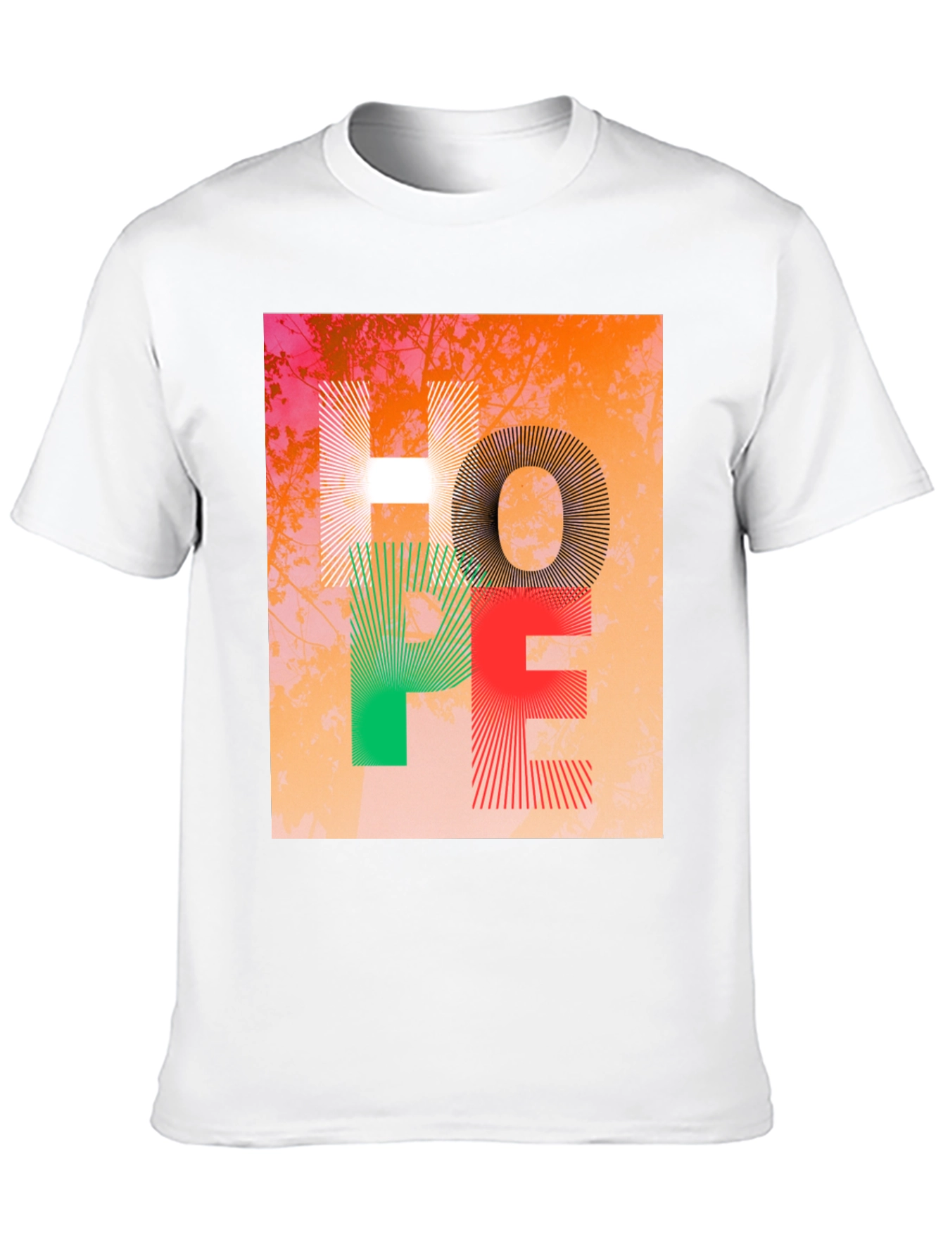 Hope Graphic Print Crew Neck T-Shirt