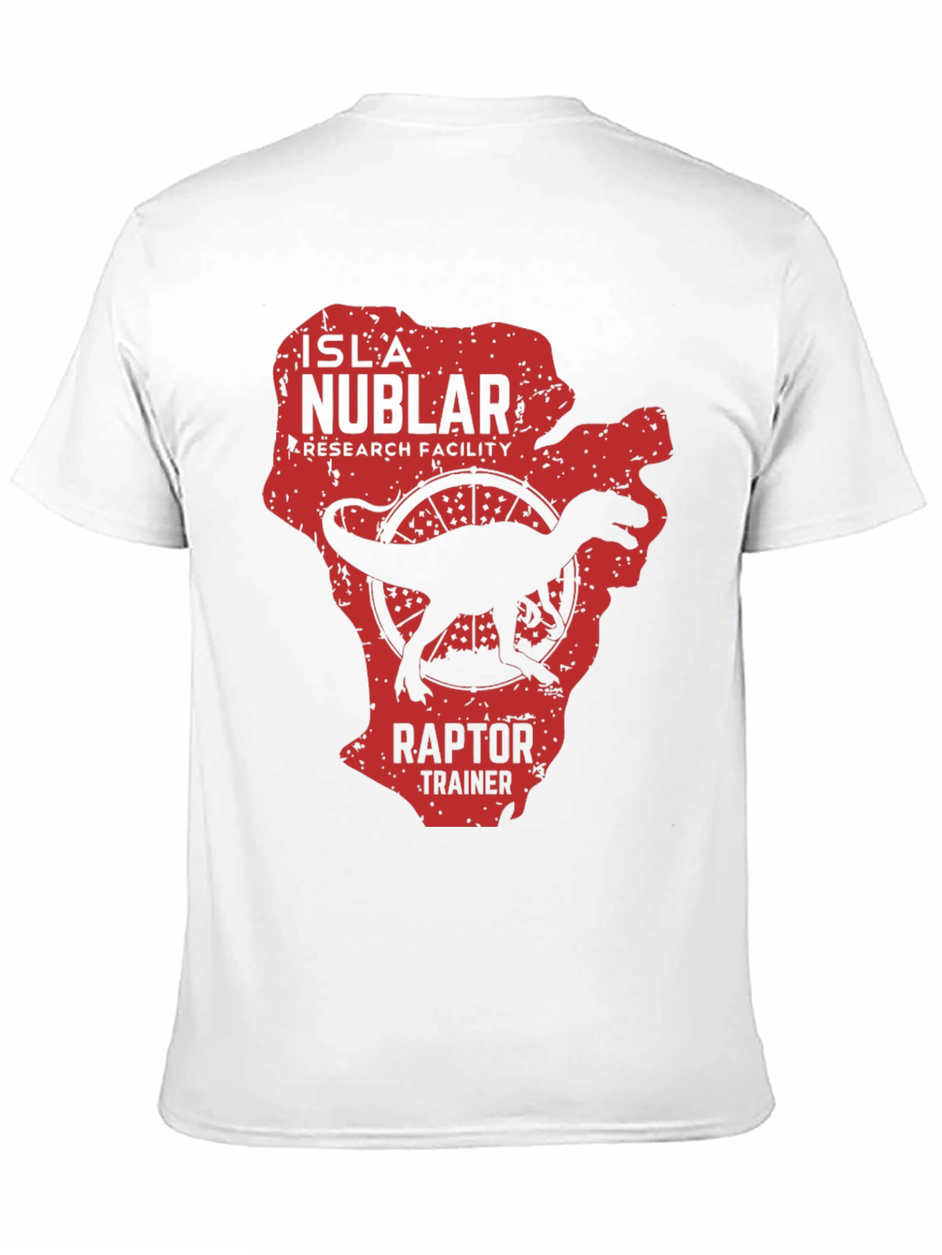 Isla Nublar Raptor Trainer Graphic Tee - Black
