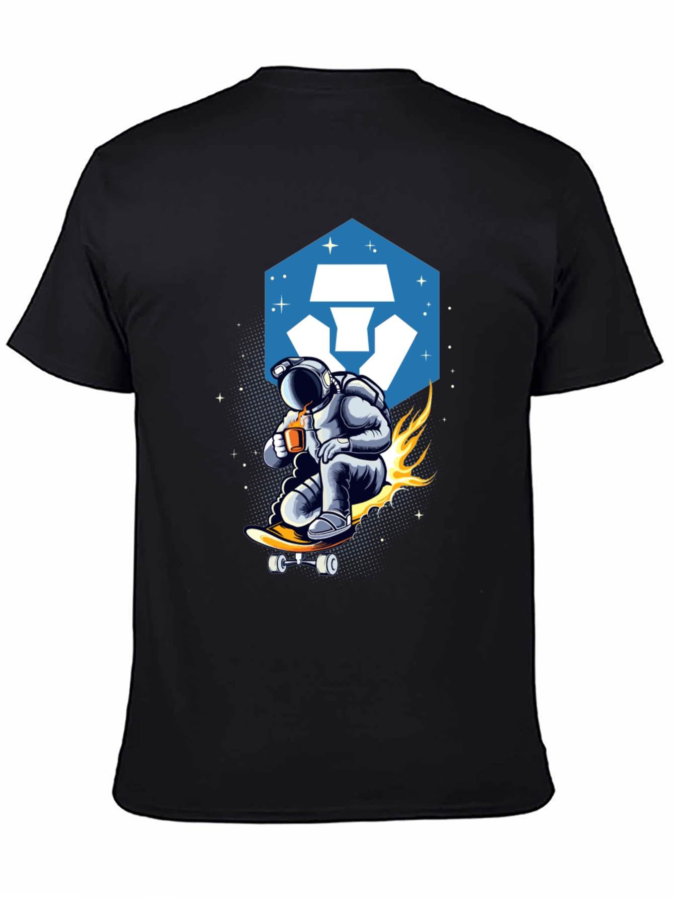 Astronaut Skateboard T-Shirt