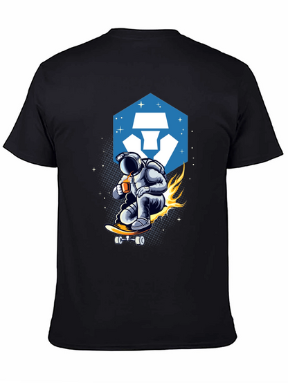 Astronaut Skateboard T-Shirt