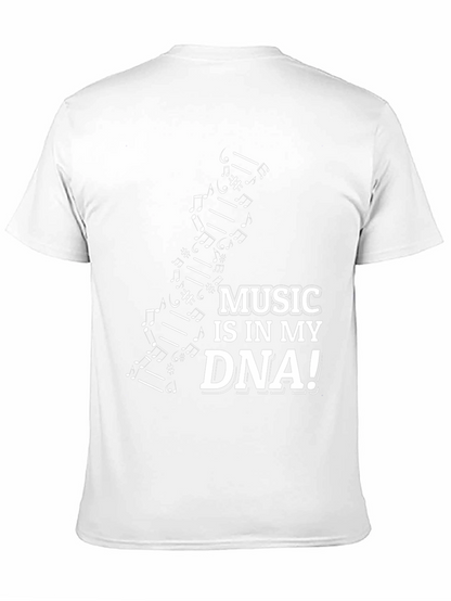 Music DNA Graphic T-Shirt - Musicians Tee
