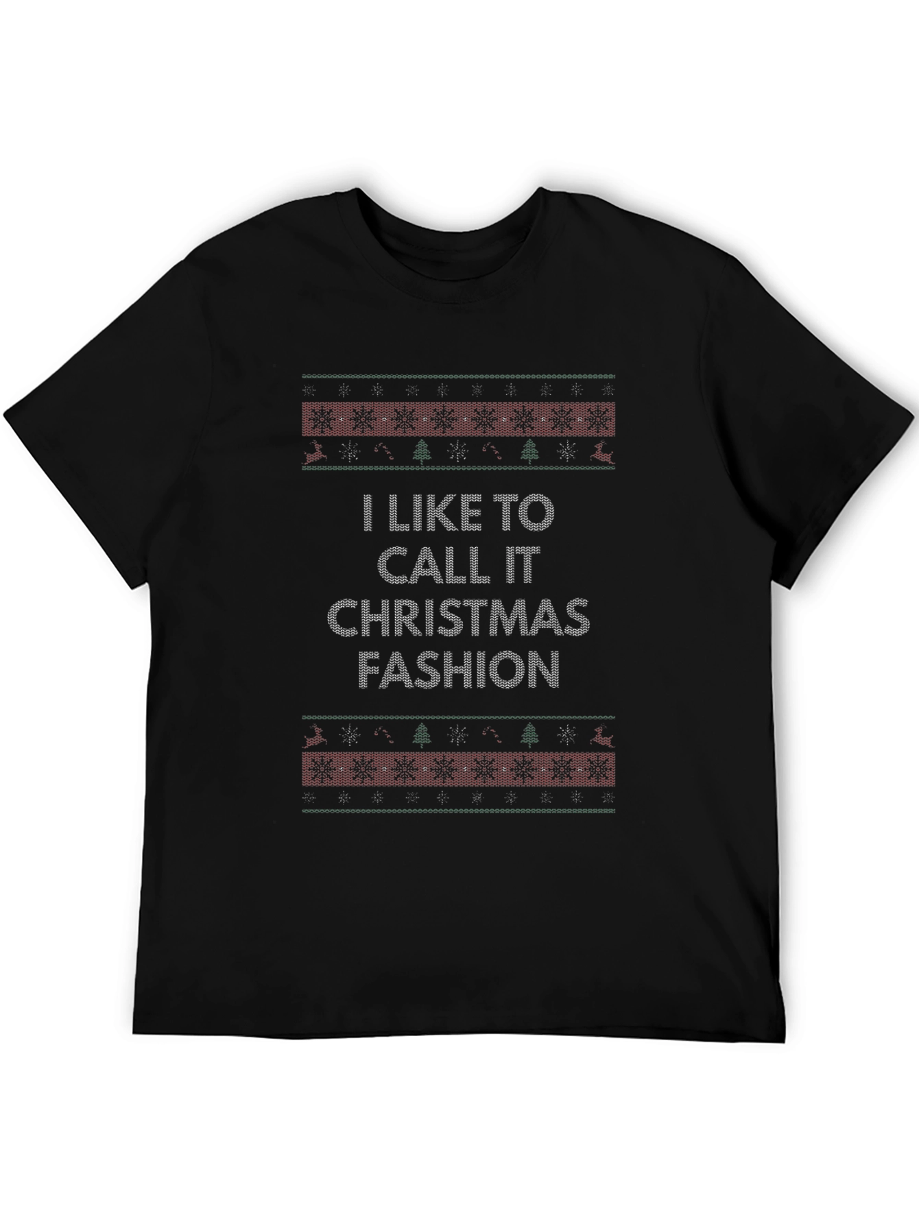 Christmas Fashion Graphic Tee - Holiday Style