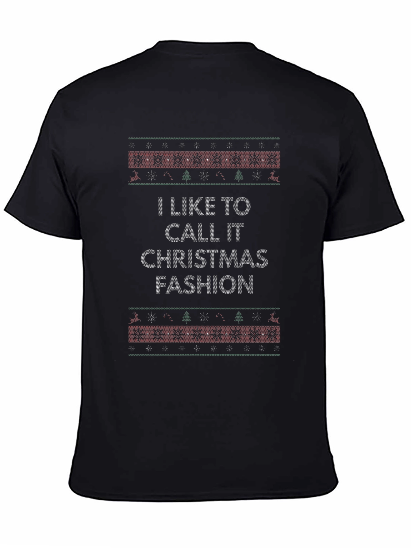 Christmas Fashion Graphic Tee - Holiday Style