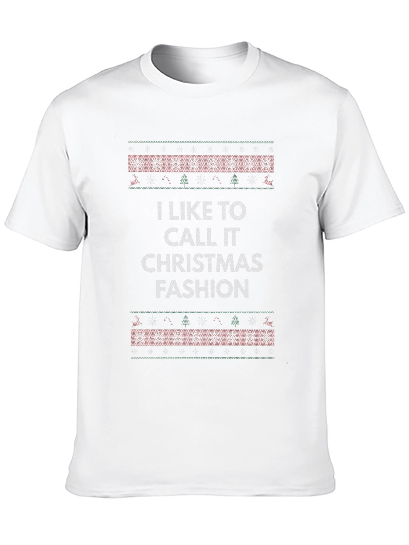 Christmas Fashion Graphic Tee - Holiday Style