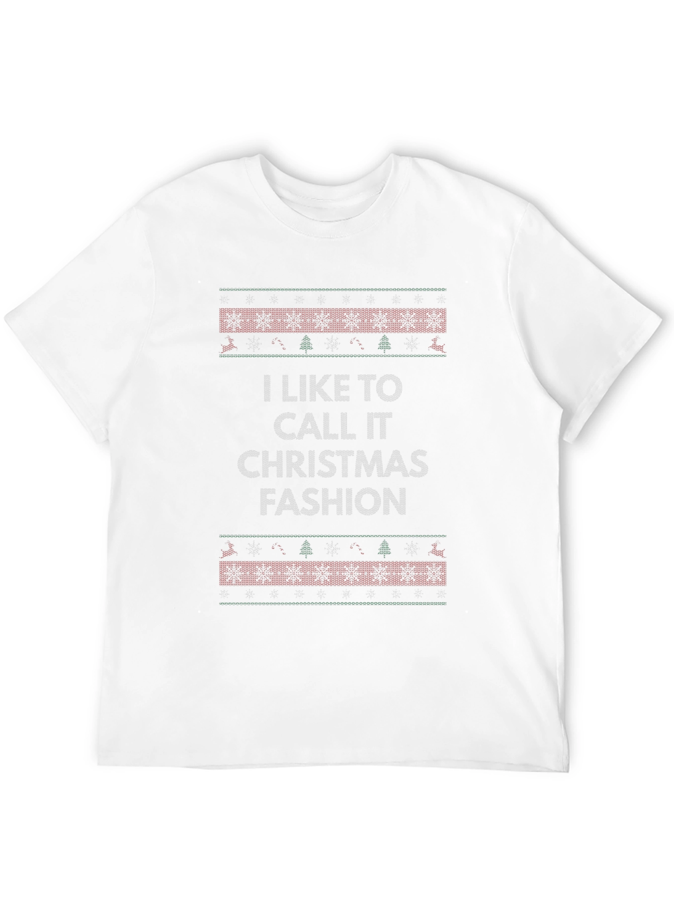 Christmas Fashion Graphic Tee - Holiday Style