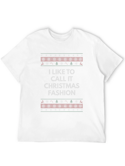 Christmas Fashion Graphic Tee - Holiday Style