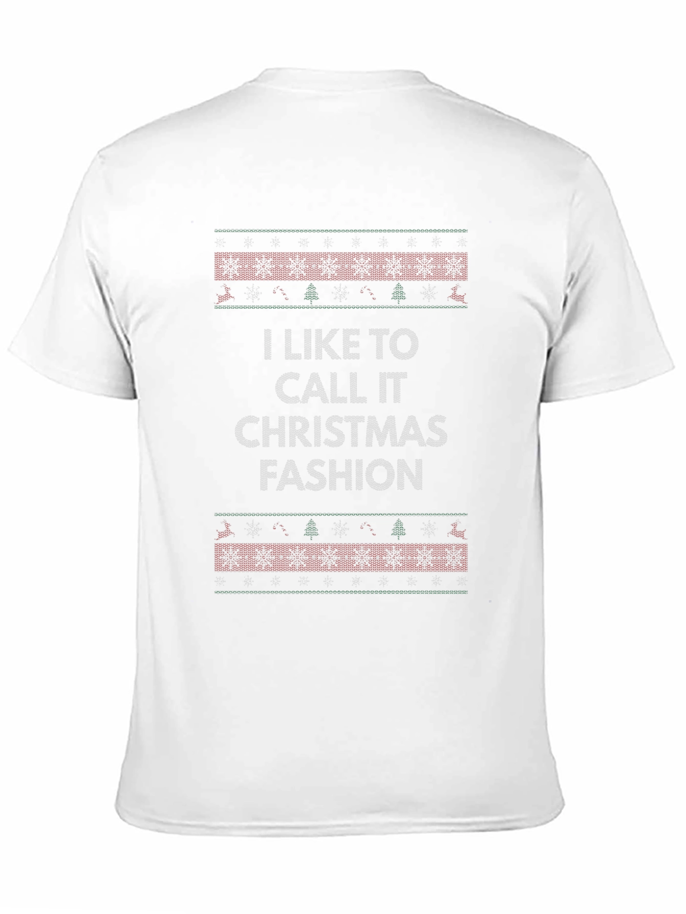 Christmas Fashion Graphic Tee - Holiday Style