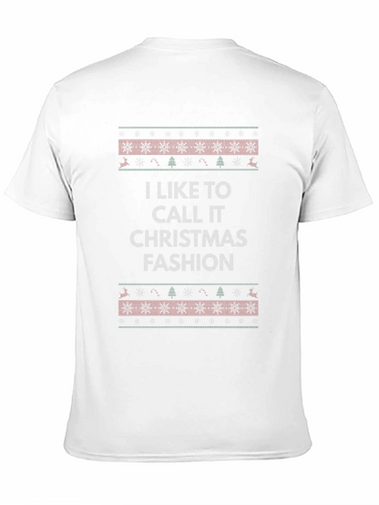 Christmas Fashion Graphic Tee - Holiday Style