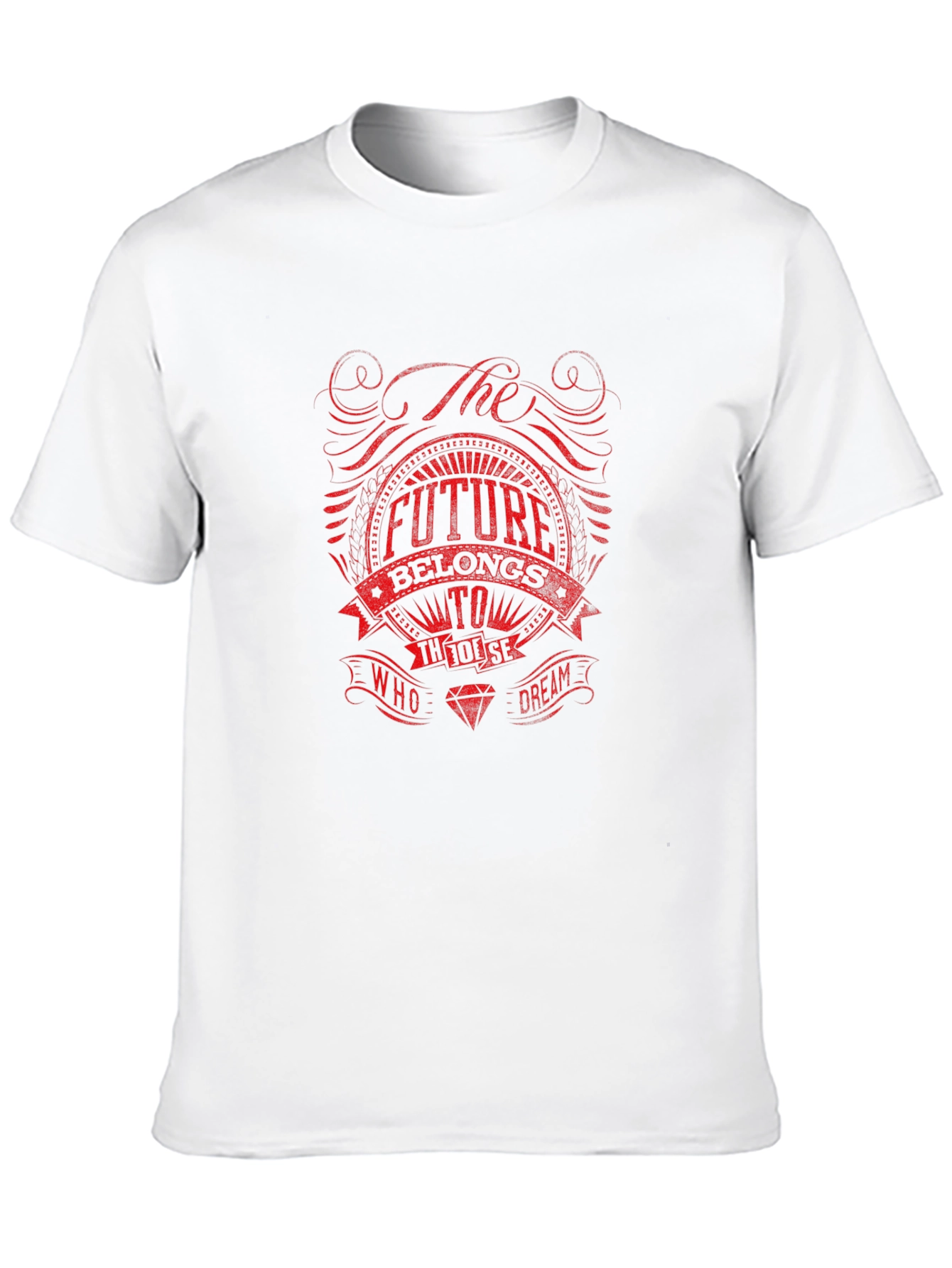 The Future Belongs To Those Who Dream Black T-Shirt