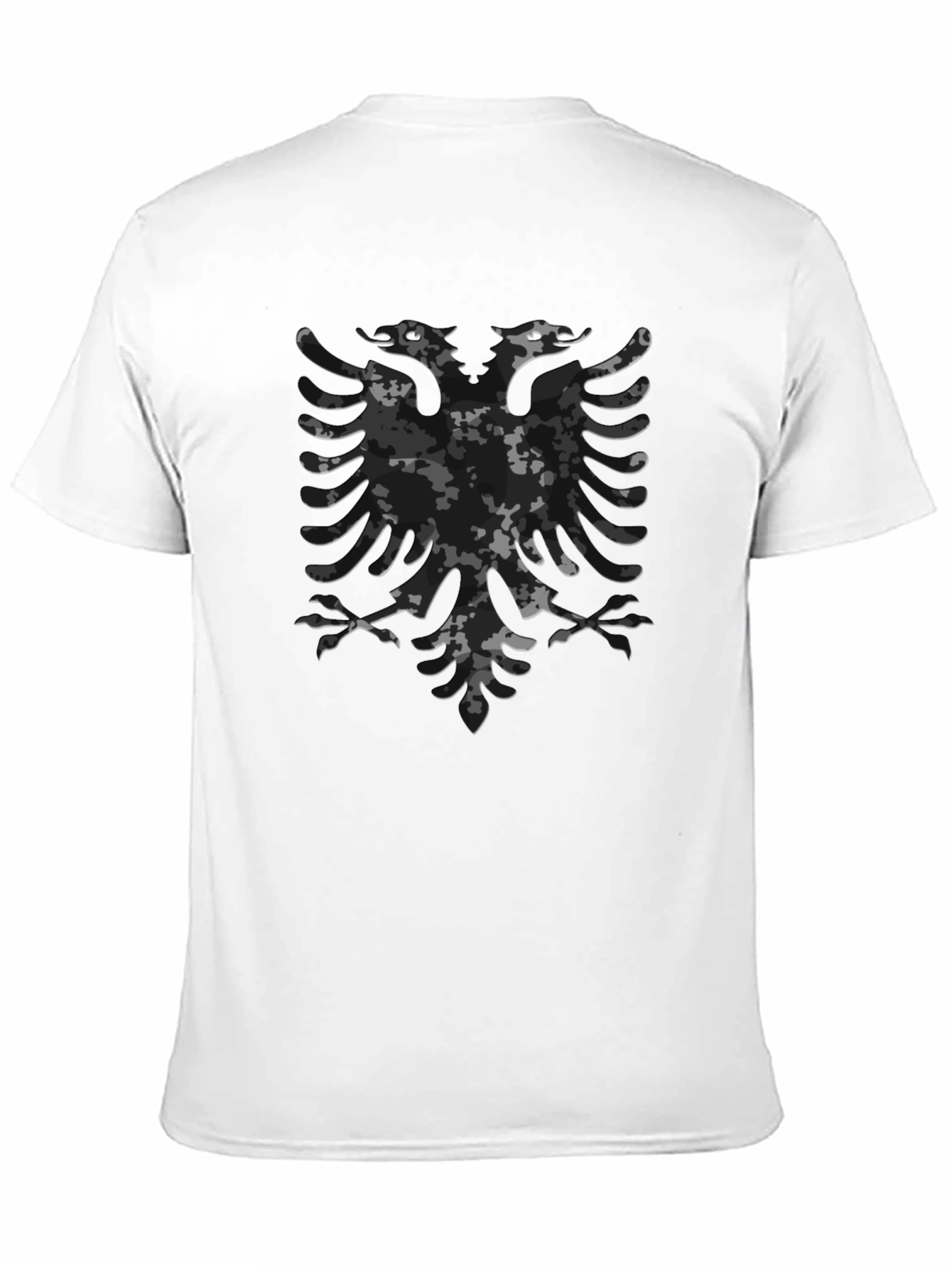 Urban Camo Eagle Graphic T-Shirt