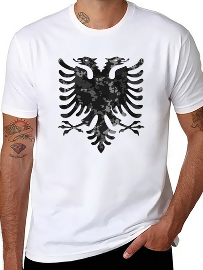 Urban Camo Eagle Graphic T-Shirt